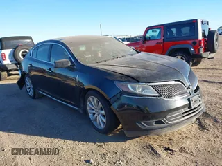 2014 Lincoln MKS with VIN 1LNHL9DK1EG609277, listed as a IAAI auction lot 40920212 with 241,253 mi miles. Bid and sale history available at carsss.com. Image 1.