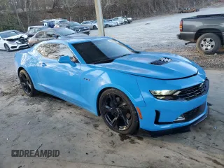 2022 Chevrolet Camaro LT1 with VIN 1G1FF1R75N0125347, listed as a Copart auction lot 46299835 with 35,875 mi miles and Salvage Title. Bid and sale history available at carsss.com. Image 4.