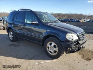 2003 Mercedes-Benz M-Class 3.7L with VIN 4JGAB57EX3A407167, listed as a Copart auction lot 87400894 with 162,516 mi miles and Salvage Title. Bid and sale history available at carsss.com. Image 4.