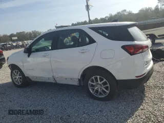 2023 Chevrolet Equinox LS with VIN 3GNAX5EG3PL259279, listed as a Copart auction lot 78233414 with 57,372 mi miles and Salvage title. Bid and sale history available at DreamBid. Image 2.
