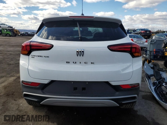 2024 Buick Encore GX Preferred with VIN KL4AMCSL6RB134878, listed as a Copart auction lot 47115555 with 3,116 mi miles and Salvage title. Bid and sale history available at DreamBid. Image 6.