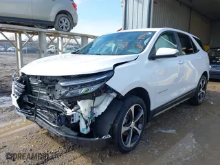 2022 Chevrolet Equinox LT with VIN 3GNAXUEV5NL228668, listed as a IAAI auction lot 41689351 with 24,913 mi miles. Bid and sale history available at carsss.com. Image 18.