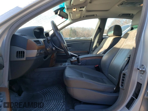 2002 BMW 7 Series 745i with VIN WBAGL63452DP50087, listed as a Copart auction lot 81040704 with Not Provided miles and Clean Title. Bid and sale history available at DreamBid. Image 7.