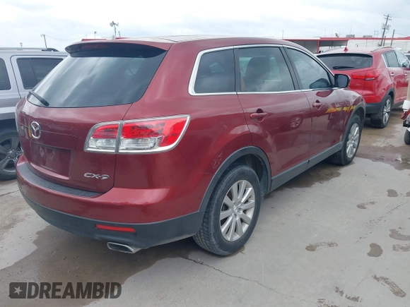2009 Mazda CX-9 Touring with VIN JM3TB28A490173346, listed as a IAAI auction lot 42141912 with 155,964 mi miles. Bid and sale history available at carsss.com. Image 4.