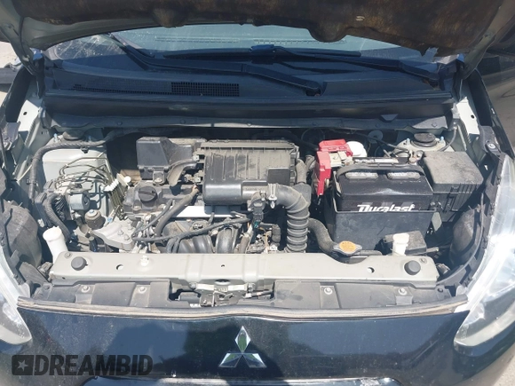 2014 Mitsubishi Mirage DE with VIN ML32A3HJ8EH006208, listed as a IAAI auction lot 42571666 with 99,117 mi miles and . Bid and sale history available at DreamBid. Image 10.
