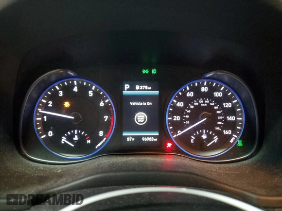 2020 Hyundai Kona SEL Plus with VIN KM8K6CAA3LU513025, listed as a Copart auction lot 49295355 with 96,983 mi miles and Non Repairable. Bid and sale history available at DreamBid. Image 9.