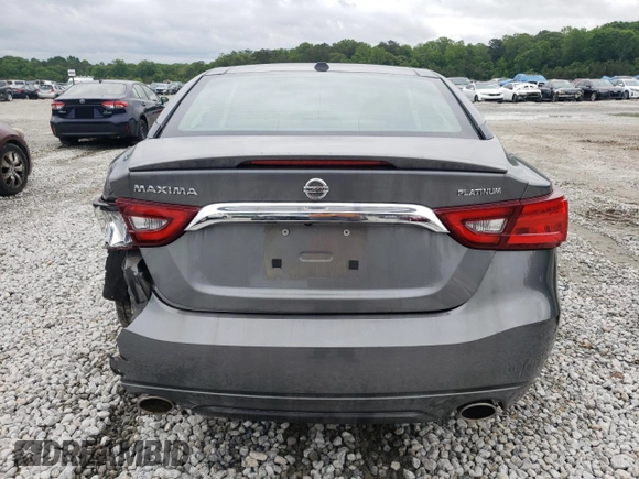 2016 Nissan Maxima S with VIN 1N4AA6AP9GC900863, listed as a Copart auction lot 56287095 with 126,366 mi miles and Salvage title. Bid and sale history available at DreamBid. Image 6.