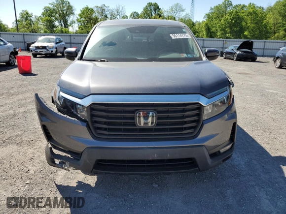 2021 Honda Ridgeline RTL z VIN 5FPYK3F50MB016439, wystawiony jako Copart lot #56114775 z przebiegiem 25 656 mil mil oraz Szkoda całkowita • Salvage title. Historia ofert i sprzedaży dostępna na DreamBid. Obrazek 5.