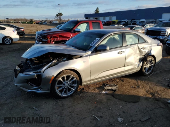 2024 Cadillac CT4 Sport z VIN 1G6DG5RK6R0100179, wystawiony jako Copart lot #50562165 z przebiegiem 13 829 mil mil oraz Nie do naprawy • Non repairable. Historia ofert i sprzedaży dostępna na DreamBid. Obrazek 1.