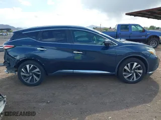 2015 Nissan Murano Platinum with VIN 5N1AZ2MH0FN230862, listed as a IAAI auction lot 41960661 with 136,724 mi miles. Bid and sale history available at carsss.com. Image 13.