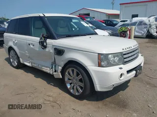 2008 Land Rover Range Rover Sport SC with VIN SALSH23478A162282, listed as a IAAI auction lot 42397144 with 139,276 mi miles and . Bid and sale history available at DreamBid. Image 1.