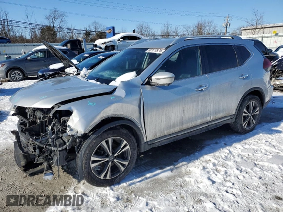 2018 Nissan Rogue SV with VIN JN8AT2MV2JW318394, listed as a Copart auction lot 88117975 with 108,361 mi miles and Salvage Title. Bid and sale history available at carsss.com. Image 1.