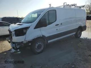 2017 Ford Transit z VIN 1FTYE1ZM5HKB28704, wystawiony jako Copart lot #52015045 z przebiegiem Nie podano mil oraz Czysty tytuł • Clean title. Historia ofert i sprzedaży dostępna na DreamBid. Obrazek 1.