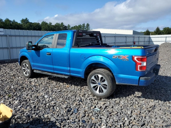 2019 Ford F-150 XL with VIN 1FTEX1EP2KKF20835, listed as a Copart auction lot 70089304 with 87,402 mi miles and Salvage title. Bid and sale history available at DreamBid. Image 2.