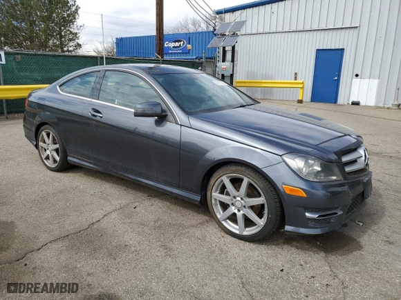 2013 Mercedes-Benz C-Class C 250 with VIN WDDGJ4HBXDG017447, listed as a Copart auction lot 50173635 with 160,870 mi miles and Clean Title. Bid and sale history available at carsss.com. Image 4.