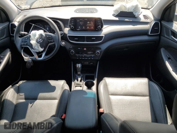 2021 Hyundai Tucson SEL z VIN KM8J33AL1MU306155, wystawiony jako Copart lot #53405475 z przebiegiem 51 930 mil mil oraz Szkoda całkowita • Salvage title. Historia ofert i sprzedaży dostępna na DreamBid. Obrazek 8.