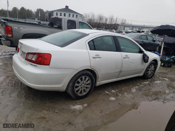 2012 Mitsubishi Galant FE with VIN 4A32B2FF9CE024912, listed as a Copart auction lot 46805425 with 163,465 mi miles and Clean Title. Bid and sale history available at carsss.com. Image 3.