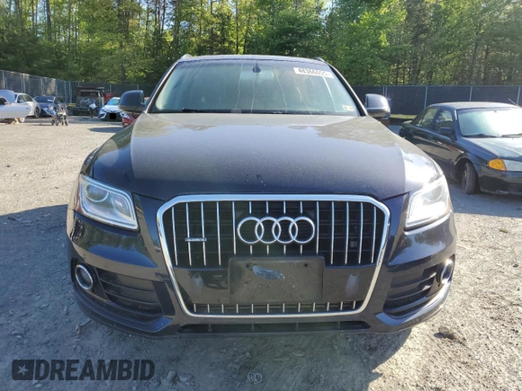 2013 Audi Q5 Premium Plus with VIN WA1LFAFP0DA027506, listed as a Copart auction lot 48366055 with 62,460 mi miles and Salvage title. Bid and sale history available at DreamBid. Image 5.