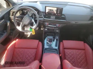 2024 Audi SQ5 Prestige with VIN WA1C4AFY9R2055613, listed as a Copart auction lot 65824194 with 7,941 mi miles and Salvage Title. Bid and sale history available at DreamBid. Image 8.