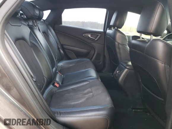 2015 Chrysler 200 S with VIN 1C3CCCDG3FN618085, listed as a Copart auction lot 53937485 with 126,686 mi miles and Salvage Title. Bid and sale history available at carsss.com. Image 10.