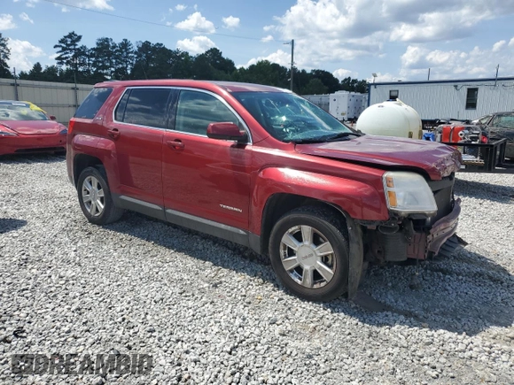 2012 GMC Terrain SLE-1 with VIN 2GKALMEK2C6369343, listed as a Copart auction lot 61942145 with 117,958 mi miles and Salvage title. Bid and sale history available at DreamBid. Image 4.