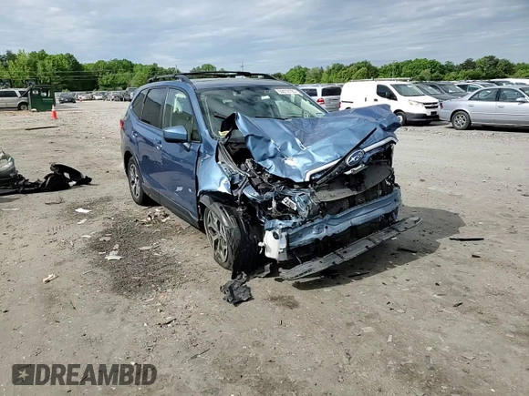 2021 Subaru Forester Premium with VIN JF2SKAFC5MH493077, listed as a Copart auction lot 55072795 with 132,719 mi miles and Salvage title. Bid and sale history available at DreamBid. Image 14.