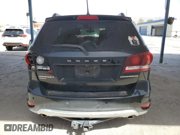 2014 Dodge Journey Crossroad with VIN 3C4PDDGG6ET315960, listed as a Copart auction lot 53576175 with 179,959 mi miles and Salvage title. Bid and sale history available at DreamBid. Image 6.