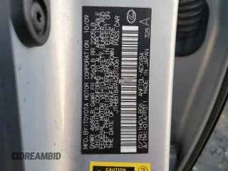 2010 Lexus HS 250h with VIN JTHBB1BA9A2010061, listed as a Copart auction lot 87490224 with 274,916 mi miles and Clean Title. Bid and sale history available at DreamBid. Image 12.