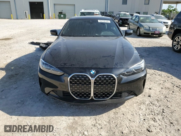 2023 BMW 4 Series 430i with VIN WBA53AP00PCL19557, listed as a Copart auction lot 55710174 with 14,982 mi miles and Salvage title. Bid and sale history available at DreamBid. Image 5.