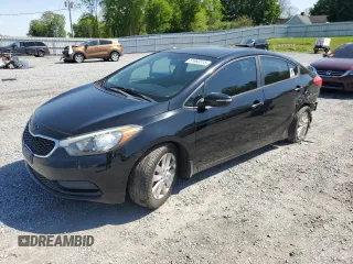 2014 Kia Forte LX with VIN KNAFX4A66E5189521, listed as a Copart auction lot 51682315 with 137,706 mi miles and Salvage Title. Bid and sale history available at carsss.com. Image 1.