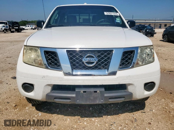 2015 Nissan Frontier SV with VIN 1N6AD0ER8FN709073, listed as a Copart auction lot 57821555 with 191,708 mi miles and Salvage title. Bid and sale history available at DreamBid. Image 5.