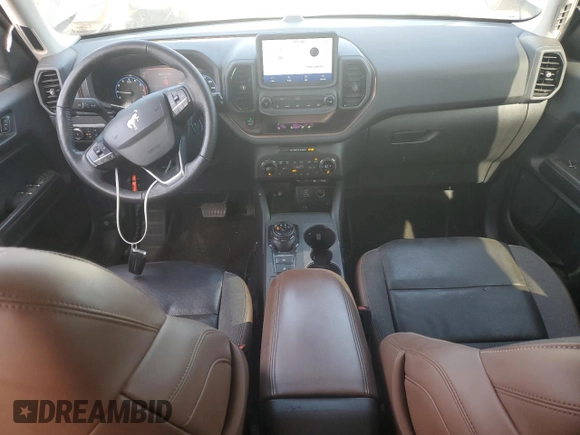 2021 Ford Bronco Sport Outer Banks with VIN 3FMCR9C66MRA59546, listed as a Copart auction lot 54226735 with 81,369 mi miles and Salvage title. Bid and sale history available at DreamBid. Image 8.