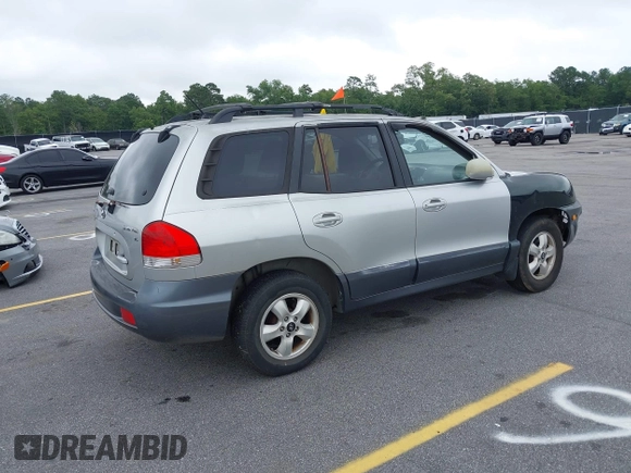 2006 Hyundai Santa Fe GLS with VIN KM8SC13D26U079706, listed as a IAAI auction lot 42464991 with 133,735 mi miles and . Bid and sale history available at DreamBid. Image 4.