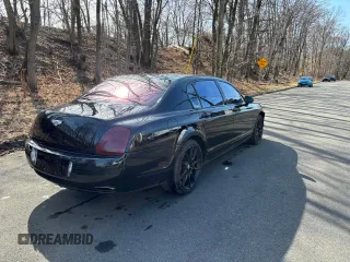 2007 Bentley Flying Spur with VIN SCBBR93W378043023, listed as a Copart auction lot 55052455 with 170,080 mi miles and Salvage Title. Bid and sale history available at DreamBid. Image 4.
