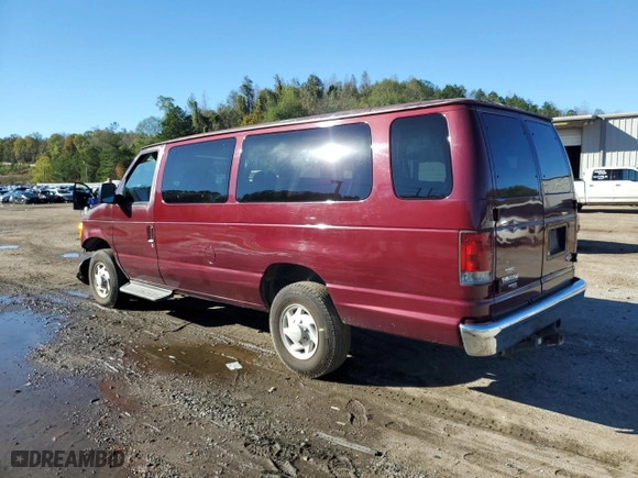 2007 Ford Econoline Wagon XL with VIN 1FBSS31L27DA82768, listed as a Copart auction lot 81163114 with 153,457 mi miles and Salvage Title. Bid and sale history available at carsss.com. Image 2.