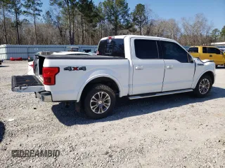 2020 Ford F-150 XL with VIN 1FTEW1EP8LFC37997, listed as a Copart auction lot 48428215 with 123,671 mi miles and Salvage Title. Bid and sale history available at carsss.com. Image 3.