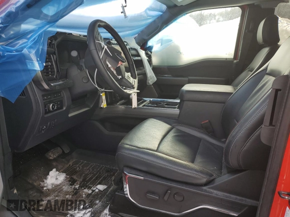 2024 Ford F-350 with VIN 1FT8X3BM1RED45148, listed as a Copart auction lot 42308275 with Not provided miles and Salvage title. Bid and sale history available at DreamBid. Image 7.