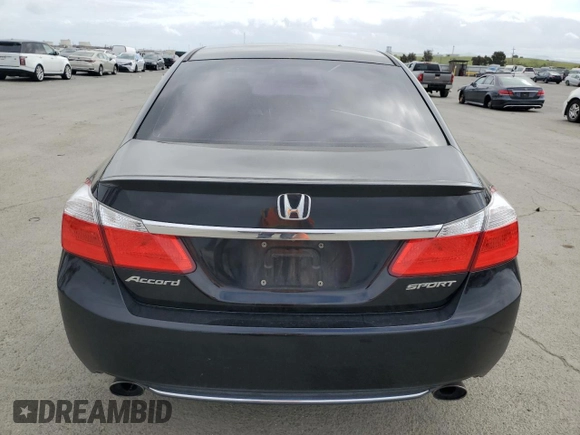 2014 Honda Accord Sedan Sport with VIN 1HGCR2F56EA145757, listed as a Copart auction lot 51006145 with 159,799 mi miles and Salvage Title. Bid and sale history available at carsss.com. Image 6.