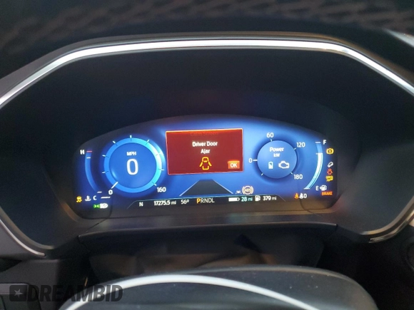 2022 Ford Escape Titanium Plug-In Hybrid with VIN 1FMCU0LZXNUA96971, listed as a Copart auction lot 85501414 with 17,275 mi miles and Salvage title. Bid and sale history available at DreamBid. Image 9.