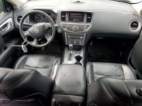 2020 Nissan Pathfinder SL with VIN 5N1DR2CN5LC591712, listed as a Copart auction lot 45748505 with 197,712 mi miles and Salvage Title. Bid and sale history available at carsss.com. Image 8.