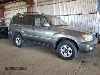 1998 Toyota Land Cruiser with VIN JT3HT05J4W0011057, listed as a Copart auction lot 42649505 with 76,189 mi miles and Salvage Title. Bid and sale history available at carsss.com. Image 4.