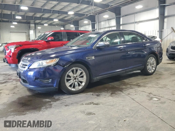 2011 Ford Taurus Limited with VIN 1FAHP2FW2BG136488, listed as a Copart auction lot 62852975 with 216,879 mi miles and Salvage title. Bid and sale history available at DreamBid. Image 1.