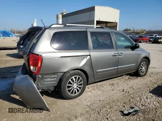 2011 Kia Sedona EX with VIN KNDMH4C72B6386804, listed as a Copart auction lot 79738714 with 0 mi miles and Salvage Title. Bid and sale history available at carsss.com. Image 3.