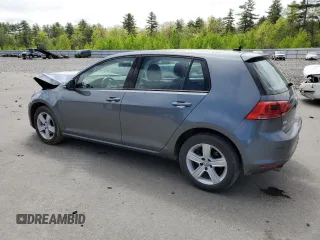 2017 Volkswagen Golf S с VIN 3VW217AU1HM015595, выставлен на аукционе Copart как лот 57384805 с пробегом 49 257 миль миль и Списание • Salvage title. История ставок и продаж доступна на DreamBid. Изображение 2.