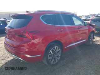 2022 Hyundai Santa Fe Calligraphy with VIN 5NMS54AL7NH419240, listed as a IAAI auction lot 41115173 with 46,436 mi miles. Bid and sale history available at carsss.com. Image 4.