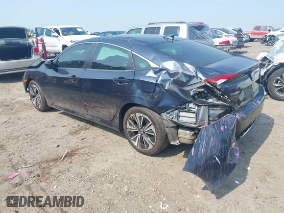 2016 Honda Civic EX-L with VIN 19XFC1F79GE003492, listed as a IAAI auction lot 42563306 with 166,420 mi miles and . Bid and sale history available at DreamBid. Image 3.