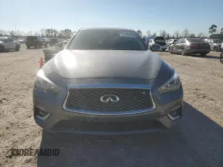 2021 Infiniti Q50 Luxe with VIN JN1EV7BP9MM702524, listed as a Copart auction lot 48579785 with 28,627 mi miles and Salvage title. Bid and sale history available at DreamBid. Image 5.
