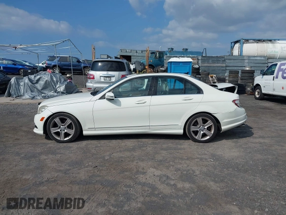 2010 Mercedes-Benz C-Class C 300 Sport with VIN WDDGF5EB6AR129187, listed as a IAAI auction lot 41540327 with 175,098 mi miles. Bid and sale history available at carsss.com. Image 14.