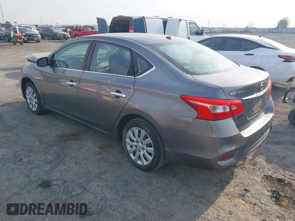 2017 Nissan Sentra SV with VIN 3N1AB7AP2HL644622, listed as a IAAI auction lot 41992213 with 83,296 mi miles and . Bid and sale history available at DreamBid. Image 3.