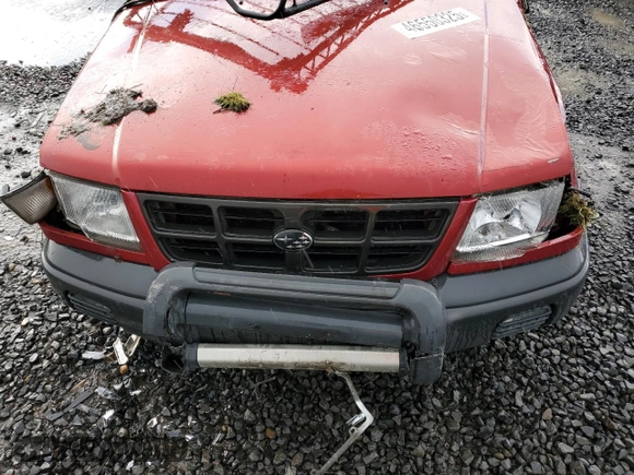 1999 Subaru Forester L with VIN JF1SF6351XG730184, listed as a Copart auction lot 46550325 with 0 mi miles and Salvage Title. Bid and sale history available at carsss.com. Image 11.